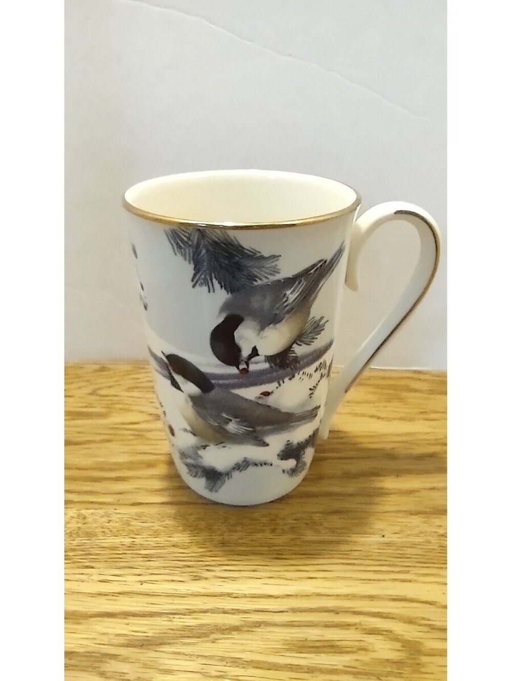 Lenox Winter Greetings Scenic Accent Mug 12 oz